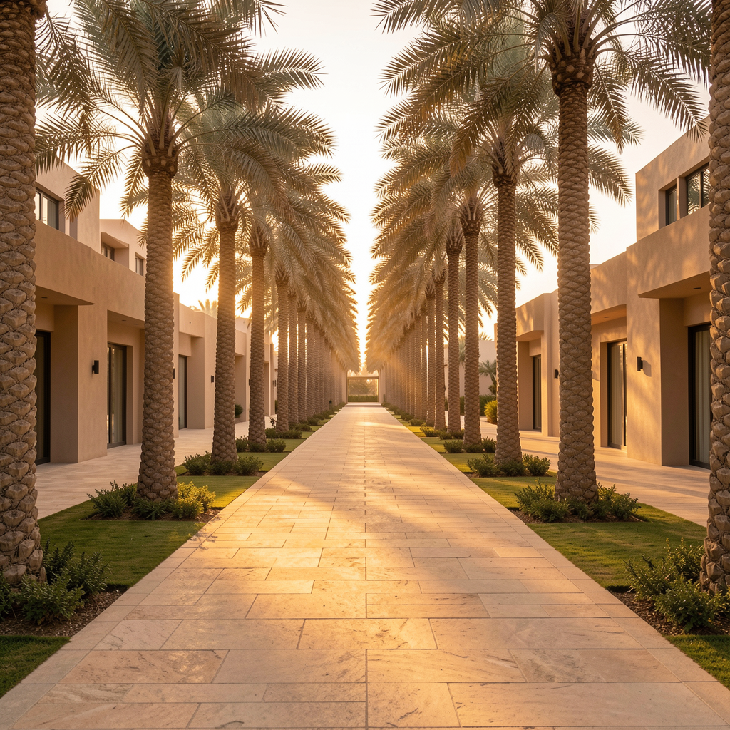 Palm walk